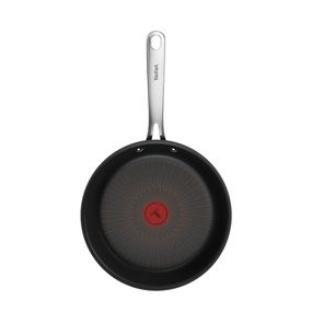 Tigaie Tefal Excellence+ G3300553, 26 cm, invelis antiaderent, tehnologie FUSIONCORE, Thermo-Signal™, maner nituit, aluminiu, inductie, negru