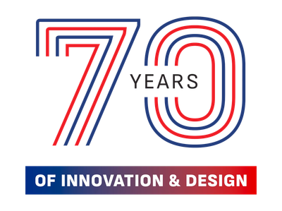 Tefal 70 years innovation logo Tefal 70 years innovation logo