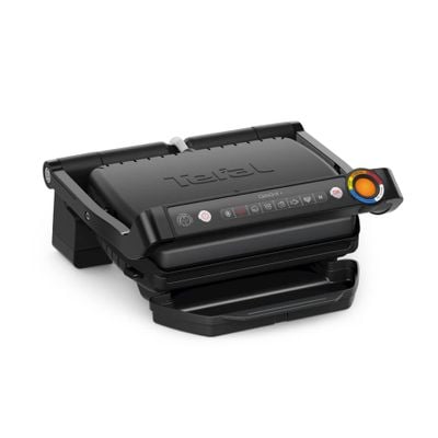 Grătar electric Tefal Optigrill+ GC717810, 2000W, 6 programe automate, plăci de 30 x 20 cm detașabile, mod auto și manual, negru 