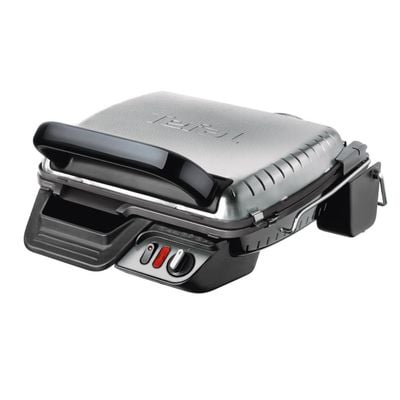 Grătar electric Tefal Ultra Compact 600 Comfort GC306012, 2000W, 3 poziții, termostat ajustabil, placă din aluminiu detașabile