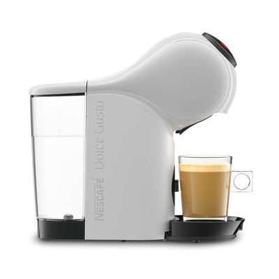 Espressor cu capsule KRUPS NESCAFÉ® Dolce Gusto® Genio S KP243110, 1500W, 15 bari presiune, rezervor 0.8 L, funcție XL, peste 30 rețete băuturi, alb