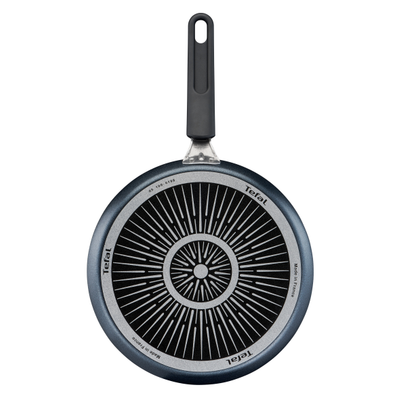 Tigaie pentru clătite XL Force C3851053, 25 cm, înveliș antiaderent 100% sigur, de lungă durată, Thermo-Signal™, bază Diffusion+, aluminiu, negru