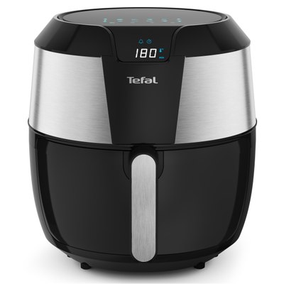 Friteuză cu aer cald Easy Fry XXL EY701D15, 1700 W - Air fryer cu tehnologie 3D Air Pulse, ecran LCD, oprire automată, 1.6 KG / 5.6 L, negru