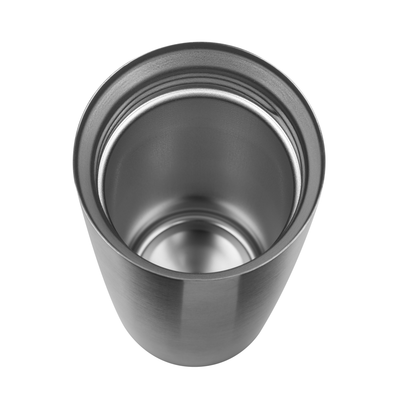 Termos Travel Mug K3080114, fără înveliș exterior, 0.36 L, inox, argintiu