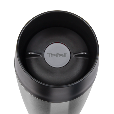 Termos Travel Mug K3080114, fără înveliș exterior, 0.36 L, inox, argintiu
