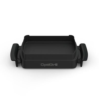 Accesoriu tavă pentru coacere Tefal Snacking & Baking XA732810, 1.6 L, compatibil cu grătarul electric OptiGrill 4 în 1 și OptiGrill 2 în 1, seriile GC774xx, GC773xx, GC772xx, negru