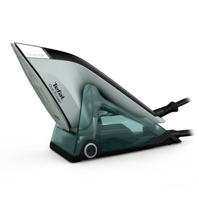 Aparat de călcat vertical cu abur 2 &icirc;n 1 Tefal Duo Power JF4031E0, 1700W, jet de abur 180 g/min, abur variabil 25 g/min, 400 ml, talpă ceramică, oprire automată, verde & negru