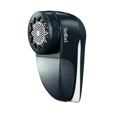 Aparat de curățat scame Tefal JB7002E0, cuțit cu 3 lame din inox, 2 înălțimi de tăiere, autonomie 40 minute, mâner pliabil, perie pentru curățare, cablu USB inclus,albastru