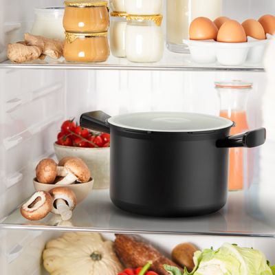 Capac pentru depozitare Tefal XA608000, compatibil cu vasul de gătit al multicooker-ului Tefal Cook4me, seriile CY85xx, CY91xx, închidere etanșă, alb