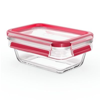 Caserola Tefal MasterSeal Glass N1040510, 0.45 L, sticla, inchidere 100% etansa, transparent