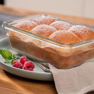 Caserola Tefal MasterSeal Glass N1041010, 1.30 L, sticla, inchidere 100% etansa, transparent