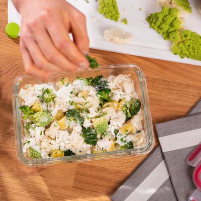 Caserola Tefal MasterSeal Glass N1041010, 1.30 L, sticla, inchidere 100% etansa, transparent