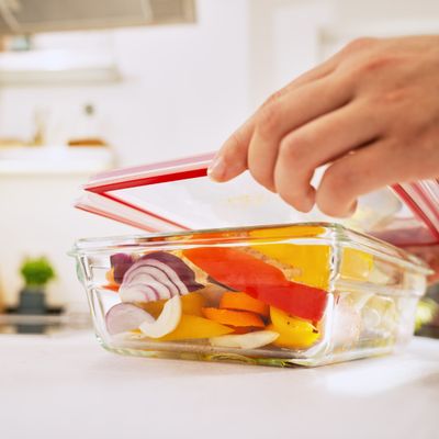 Caserola Tefal MasterSeal Glass N1041110, 2 L, sticla, inchidere 100% etansa, transparent