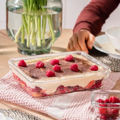 Caserola Tefal MasterSeal Glass N1041210, 3 L, sticla, inchidere 100% etansa, transparent