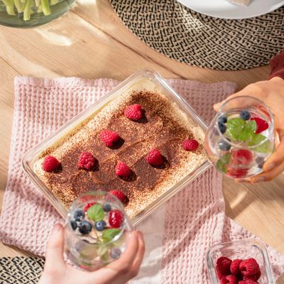 Caserola Tefal MasterSeal Glass N1041210, 3 L, sticla, inchidere 100% etansa, transparent