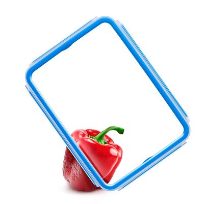 Set de 3 caserole MasterSeal Plastic K3028912, închidere etanş, 0.55 / 1 / 2.3 L, plastic, transparent