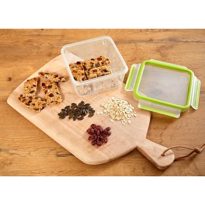 Caserola MasterSeal ToGo 1,3 L N1071710, plastic, accesoriu detașabil inclus, 100% inchidere etanșă, verde / translucid
