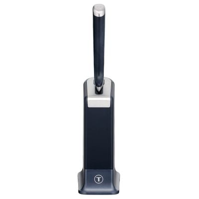Cuțitul bucătarului & suport Tefal EverSharp Pro K297S244, inox german, mâner ergonomic, sistem de ascuțire integrat, negru & argintiu