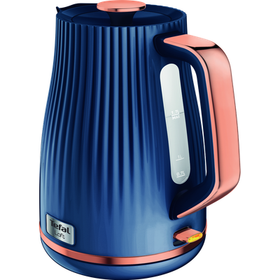 Fierbător apă Loft KO251430, 2400 W, filtru anti-calcar, 1.7 L, plastic, albastru