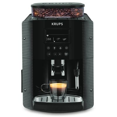 Espressor automat KRUPS EA815070, 1.7l, 1450W, 15 bar, display LCD, negru