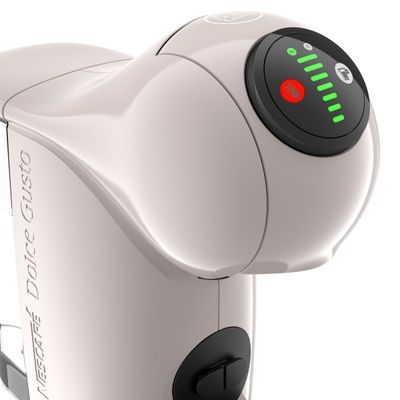 Espressor cu capsule Krups NESCAFÉ® Dolce Gusto® Genio S KP243AF0, 1500W, 15 bari, rezervor 0.8L, funcție XL, peste 30 de rețete calde și reci, crem