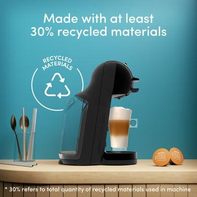 Espressor cu capsule Krups NESCAF&Eacute;&reg; Dolce Gusto&reg; Mini Me 2 KP1438F0, 1600 W, 15 bari presiune, rezervor apa 0.8 L, oprire automata, negru