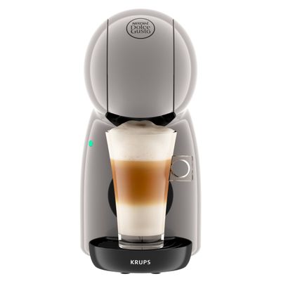 Espressor cu capsule Krups NESCAFÉ® Dolce Gusto® Piccolo XS KP1A3AF0, 1600W, 15 bari, rezervor apa 0.8L, bauturi reci & calde, gri