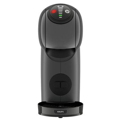 Espressor cu capsule Krups NESCAFÉ® Dolce Gusto® Genio S KP243B10, 1500W, 15 bari, rezervor 0.8L, funcție XL, peste 30 de rețete calde și reci, gri