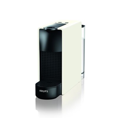 Espressor cu capsule Nespresso Essenza Mini by Krups XN110110, 1310W, presiune 19 bari, rezervor 0.6 L, oprire automată, alb