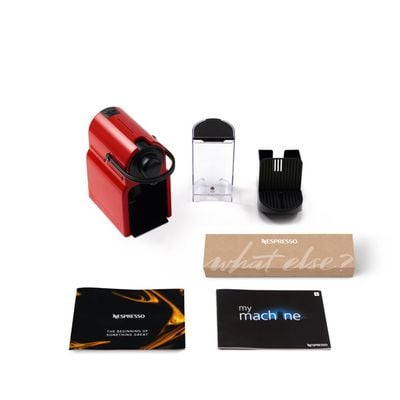 Espressor cu capsule Nespresso by Krups Inissia Red XN100510, 1260 W, 19 bari, 0.7 l, rosu 