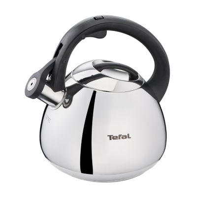 Fierbător apă clasic Tefal K2481574, capacitate 2.7L, capac detașabil, inducție, mâner ergonomic, sistem inteligent deschidere - închidere, inox