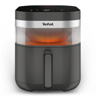 Friteuza cu aer cald Tefal Easy Fry Infrared EY832HE0, 2020W, 7L, - Air fryer cu 8 programe automate, tehnologie avansata Infra-Heat&trade;, temperatura ajusatbila, invelis antiaderent, ecran LCD, gri