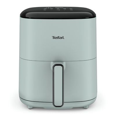 Friteuza cu aer cald Tefal Easy Fry POP EY2454E0, 1500 W, 5 L, - Air fryer cu 10 programe automate, temperatura ajustabila, invelis antiaderent, ecran LCD, oprire automata, verde eucalipt