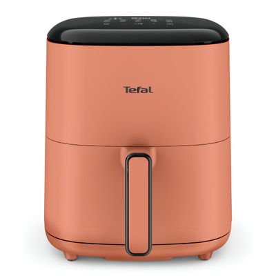 Friteuza cu aer cald Tefal Easy Fry POP EY245TE0, 1500 W, 5 L, - Air fryer cu 10 programe automate, temperatura ajustabila, invelis antiaderent, ecran LCD, oprire automata, portocaliu