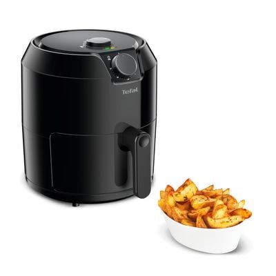 Friteuză cu aer cald Easy Fry Classique EY201815, 1500 W - Air fryer cu 4 funcții de gătire, temperatură ajustabilă, capacitate XL, 1.2 KG / 4.2 L, negru