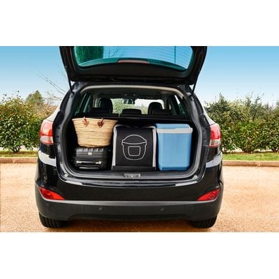 Geantă de transport Tefal XA607800 pentru multicooker Cook4me, 2 mânere, căptușeală din spumă, fund întărit, negru