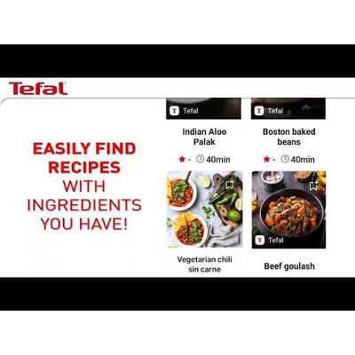 Multicooker cu gătire sub presiune Tefal Turbo Cuisine & Fry CY778830, accesoriu pentru prăjit inclus,  aplicatie dedicata , 1200W, 7.6L, 15 programe, interfață intuitivă, bol de gătit Spherical Bowl, negru