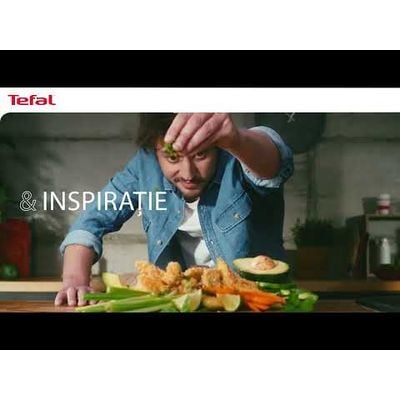 Friteuză cu aer cald dublă Dual Easy Fry&Grill Tefal EY905B10, 2700 W, capacitate 8.3 L - Air fryer cu 8 programe automate, Tehnologia ExtraCrisp, vas detasabil antiadeverent, Display LCD, gri