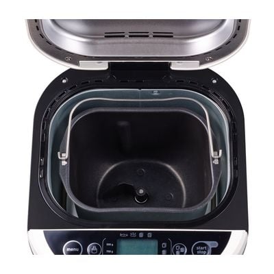 Mașină de pâine Tefal Pain et Tresors PF250135, 700 W, 1000 g, 3 setări, 20 programe, 28 de rețete, timer, alb/negru