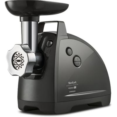 Masina de tocat carne HV8 PLUS 11IN1 Tefal NE685838, 2000W, 2.3kg carne/min, 5 accesorii pentru razuire, feliat, maruntire gheata, sos de rosii, kebbe si carnati, negru