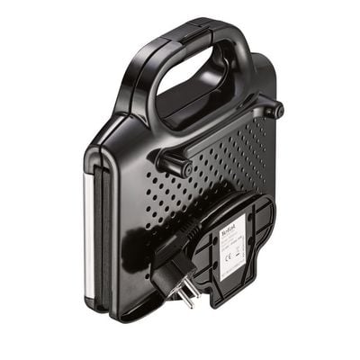 Sandwich-maker Tefal SM157236, 700W, maner izolat, sistem de blocare, invelis antiaderent, Negru
