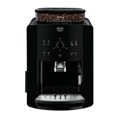 Espressor automat Krups Picto Arabica EA811010, 1450W, 15 bari, 1.7L, rasnita 3 nivele, Negru