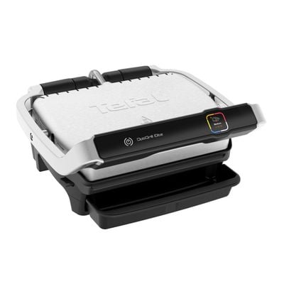 Grătar electric Tefal OptiGrill Elite GC750D30 cu 12 programe automate, termostat reglabil și carte de rețete
