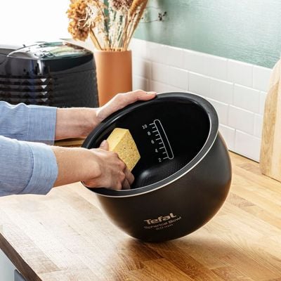 Multicooker Tefal SpheriCook 16in1 RK745800, 820W, capacitate 5L, panou de comanda LED, functie mentinere la cald 24h, negru