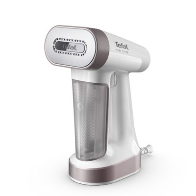 Pachet PROMO Aparat de călcat vertical cu abur 2 în 1 Tefal Pure Force DT8720E0 & Aparat pentru îndepărtarea scamelor JB1011E0