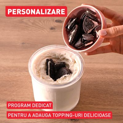 Pachet PROMO Aparat de înghețată Tefal Dolci IG602AE0 & Blender vertical Tefal DailyMix HB533138