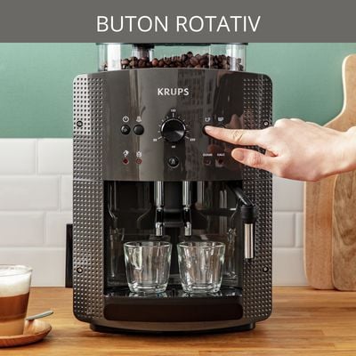 Pachet PROMO Espressor automat Krups Espresseria Automatic EA810B70 & Termos Tefal Travel Mug Classic N2022010