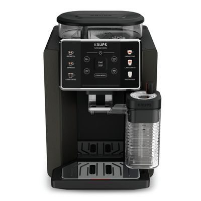 Pachet PROMO Espressor automat Krups Sensation Milk M50 EA912910 & Termos Tefal Travel Mug Classic N2020110