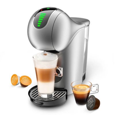 Pachet PROMO Espressor cu capsule Krups NESCAFÉ® Dolce Gusto® Genio S Touch KP440E10 & Termos Travel Mug K3080114