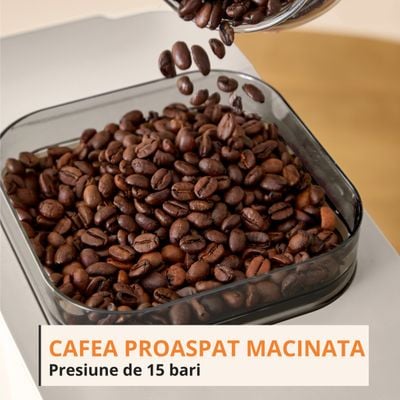 Pachet PROMO Espressor semi-automat Krups Coffee Crush SA4001E0 & Aparat pentru spumat laptele Krups XL100810